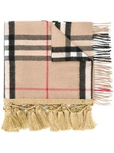 шарф в клетку Burberry