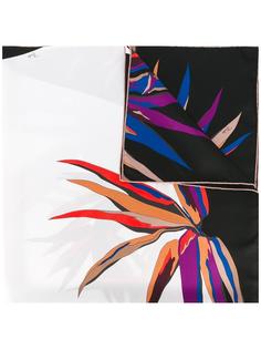 leaf print scarf Emilio Pucci