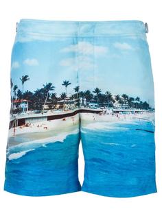 beach print swim shorts Orlebar Brown