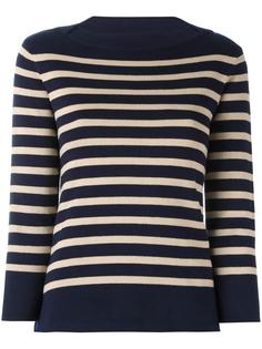 boat neck striped jumper Woolrich