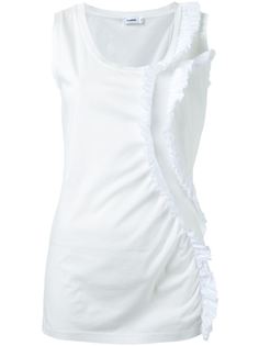 топ с рюшами Jil Sander