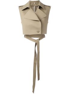 cropped trench jacket Helmut Lang