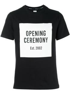 logo print T-shirt Opening Ceremony