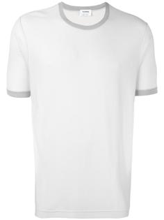 contrast crew neck T-shirt Jil Sander
