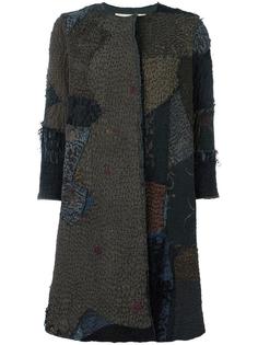 пальто с лоскутным дизайном By Walid