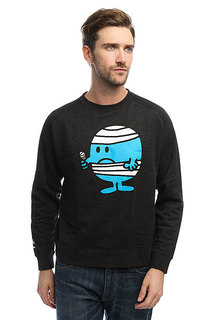 Толстовка классическая Mr Bump Crew Charcoal Heather Cliche