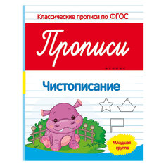 Прописи: чистописание (младшая группа) Fenix