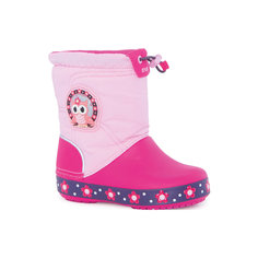 Сапоги Kids’ CrocsLights LodgePoint Night Owl Boot для девочки CROCS