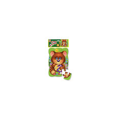 Пазлы на магните "Медвежонок", Vladi Toys