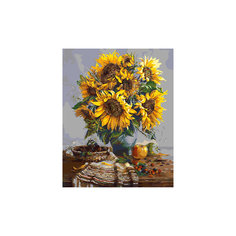 Роспись по номерам "Подсолнухи" 40*50 см Tukzar