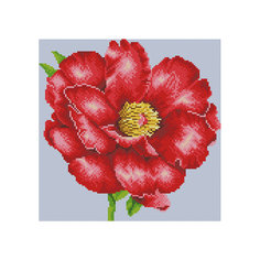 Алмазная мозаика "Мак" 30*30 см Schreiber
