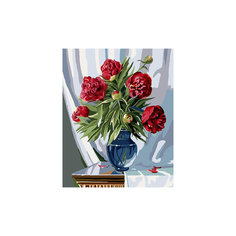 Роспись по номерам "Пионы" 40*50 см Tukzar