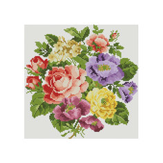Алмазная мозаика "Букет" 30*30 см Schreiber