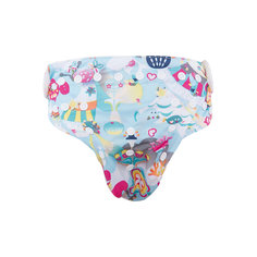 Многоразовый подгузник Bamboola Premium (Bamboo), рис. Океан , 4-17 кг., Multi Diapers, цветной