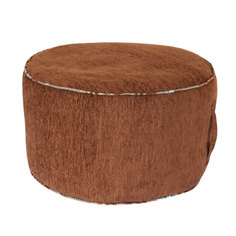 Круглый пуф "Brown in Flowers" Fresca Design