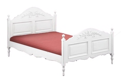 Кровать двухспальная "Снежный Прованс" La Neige