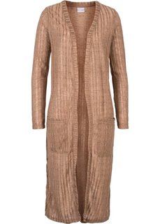 Удлиненный кардиган (черный) Bonprix