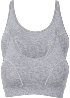 Бюстье (2 шт.), чашка A (2х белый) Bonprix