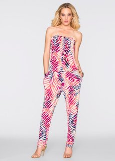 Комбинезон (красный/белый с рисунком) Bonprix