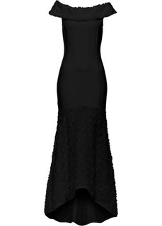 Платье из плотного материала под неопрен (белый) Bonprix