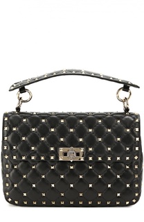 Сумка Rockstud Spike medium c металлическими шипами Valentino