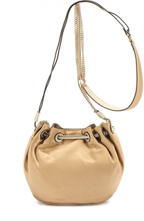 Сумка Love Power mini из атласа Diane Von Furstenberg