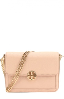 Сумка Duet Chain из комбинированной кожи Tory Burch