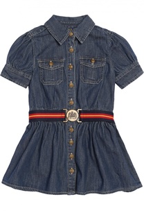 Джинсовое платье с поясом Polo Ralph Lauren
