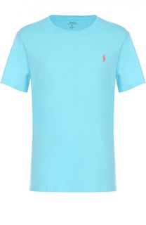 Хлопковая футболка с круглым вырезом Polo Ralph Lauren