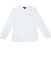 Хлопковый лонгслив с круглым вырезом Polo Ralph Lauren