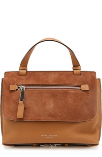 Сумка Small Waverly из кожи и замши Marc Jacobs