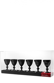 Набор из 6-ти фужеров Philippe Starck Darkside "Un Parfait" Baccarat