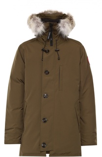 Пуховая парка Chateau с меховой отделкой капюшона Canada Goose