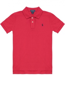 Хлопковое поло с короткими рукавами Polo Ralph Lauren