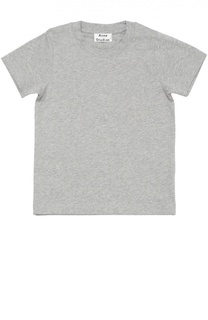 Хлопковая футболка с круглым вырезом Acne Studios