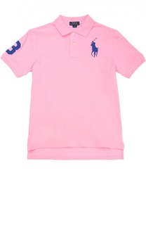 Хлопковое поло с короткими рукавами Polo Ralph Lauren
