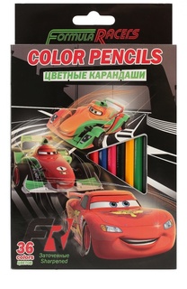 Набор цветных карандашей "Тачки" Disney
