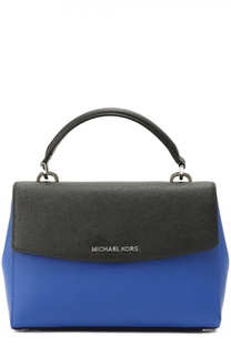 Сумка Ava Small из комбинированной кожи Michael Michael Kors