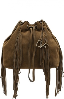 Замшевая сумка Voyage Boho с бахромой Diane Von Furstenberg
