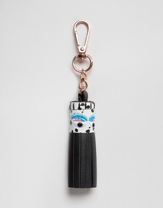 Брелок для ключей с кисточкой Skinnydip - Черный