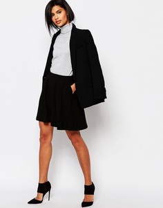 Короткая расклешенная юбка Vero Moda - Темно-синий