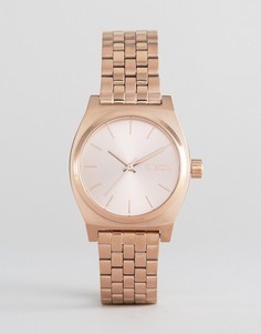 Часы оттенка розового золота Nixon Time Teller A1130-897 - Золотой