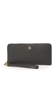 Дорожный кошелек на молнии Perry с отделением для паспорта Tory Burch