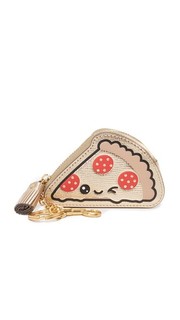 Кошелек для монет с брелоком для ключей и изображением куска пиццы Anya Hindmarch