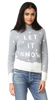 Свитер Let It Snow в технике интарсия Minkpink