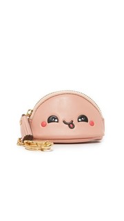 Кошелек для монет с брелоком для ключей Anya Hindmarch