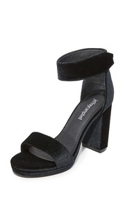 Бархатные сандалии Lindsay Jeffrey Campbell