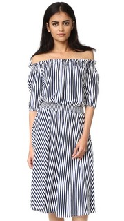Облегающее платье со сборками MDS Stripes