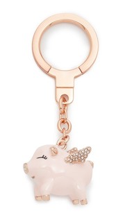 Брелок Flying Pig с кристаллами Kate Spade New York