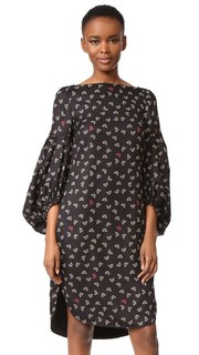 Платье Leana с принтом в виде одуванчика Hellessy